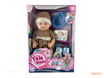 40CM EMPTY BODY FASHION DOLL SET W/LIGHT/BUTTON BATTERIES