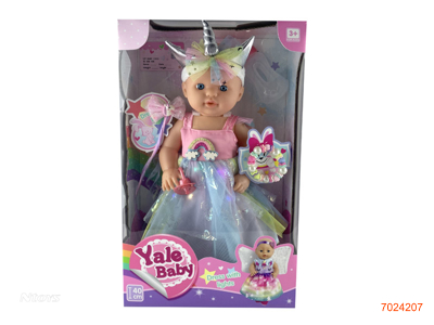 40CM EMPTY BODY FASHION DOLL SET W/LIGHT/3AG13 BATTERIES