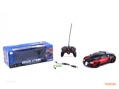 1:14 5CHANNELS R/C CAR W/LIGHT/3.7V BATTERY PACK IN CAR/USB CABLE,W/O 2AA BATTERIES IN CONTROLLER.2COLOURS