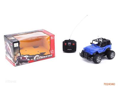1:22 4CHANNELS R/C CAR W/O 3AA BATTERIES IN CAR,2AA BATTERIES IN CONTROLLER.4COLOURS