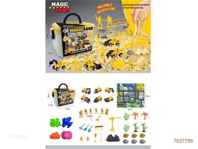 MAGIC SAND SET 45PCS