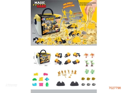 MAGIC SAND SET 38PCS