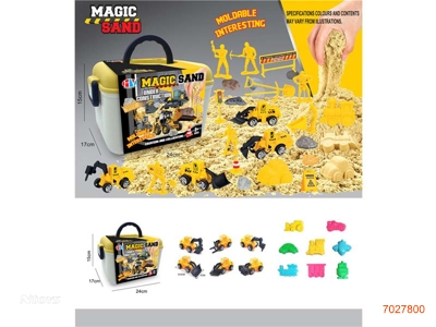 MAGIC SAND SET 15PCS