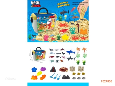 MAGIC SAND SET 45PCS