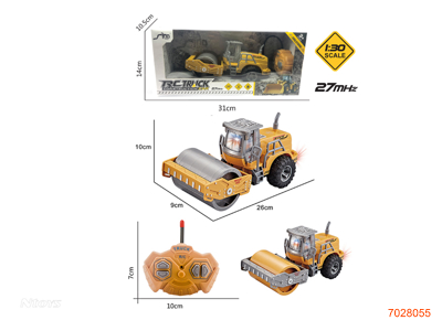 1:30 4CHANNELS R/C CAR W/LIGHT W/O 3*AA BATTERIES IN CAR/2*AA BATTERIES IN CONTROLLER