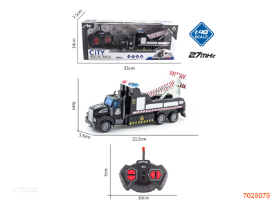 1:48 4CHANNELS R/C CAR W/LIGHT W/O 3*AA BATTERIES IN CAR/2*AA BATTERIES IN CONTROLLER