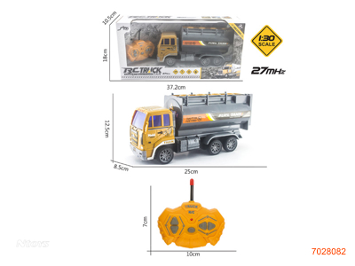 1:30 4CHANNELS R/C CAR W/LIGHT W/O 3*AA BATTERIES IN CAR/2*AA BATTERIES IN CONTROLLER