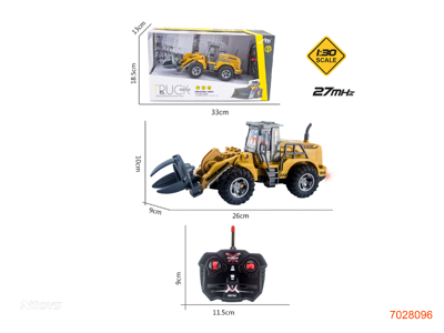 1:30 4CHANNELS R/C CAR W/LIGHT W/O 3*AA BATTERIES IN CAR/2*AA BATTERIES IN CONTROLLER