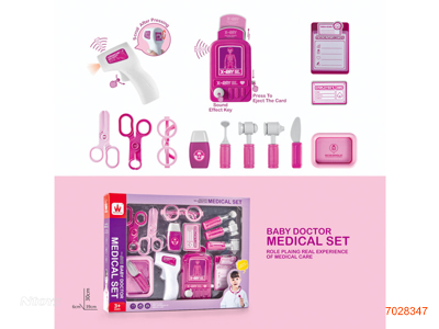 DOCTOR SET W/LIGHT/SOUND W/O 2AAA BATTERIES