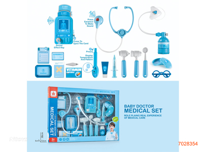 DOCTOR SET W/LIGHT/SOUND/3AG13 BATTERIES