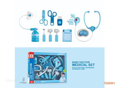 DOCTOR SET W/LIGHT/SOUND/3AG13 BATTERIES