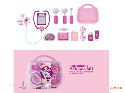 DOCTOR SET W/LIGHT/SOUND/3AG13 BATTERIES