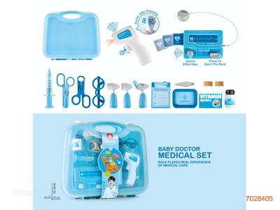 DOCTOR SET W/LIGHT/SOUND W/O 2AAA BATTERIES