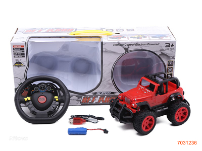 1:18 4CHANNELS R/C CAR,W/LIGHT/3.7V BATTERY PACK/USB CABLE,W/O 2*AA BATTERIES IN CONTROLLER,3COLOUR