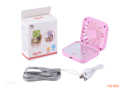 FAN W/3.7V BATTERY PACK/USB CABLE