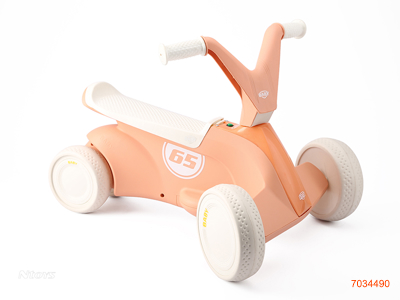 RIDE-ON CAR W/LIGHT/MUSIC W/O 3*AA BATTERIES 3COLOURS