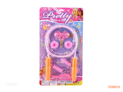 BEAUTY SET W/JUMPING ROPE