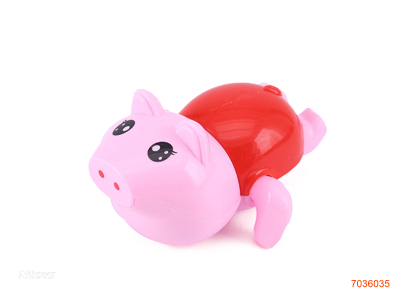 WIND UP PIG 2COLOURS