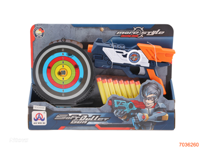 SOFT BULLET GUN W/DART