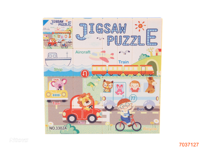 PUZZLE 16PCS 2ASTD