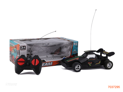 4CHANNELS R/C CAR  W/LIGHT W/O 3*AA BATTERIES IN CAR/2*AA BATTERIES IN CONTROLLER