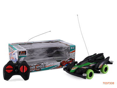 4CHANNELS R/C CAR  W/LIGHT W/O 3*AA BATTERIES IN CAR/2*AA BATTERIES IN CONTROLLER