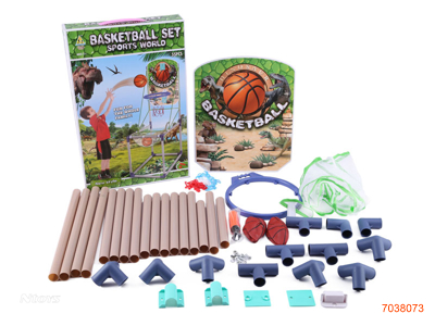 BASKETBALL STAND SET 55PCS