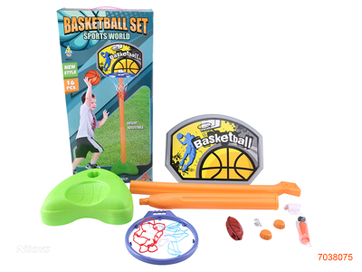 BASKETBALL MACHINE SET 16PCS