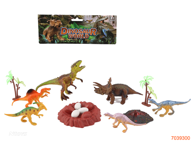 DINOSAUR SET.6PCS DINOSAUR