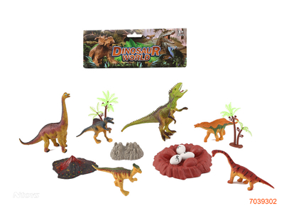 DINOSAUR SET.6PCS DINOSAUR