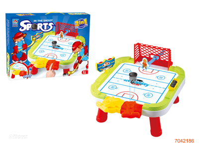 2IN1 ICE HOCKEY TABLE GAME