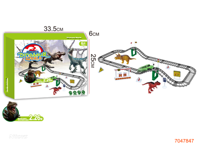 B/O TRAIN TRACK W/O 1*AA BATTERIES