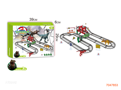 B/O TRAIN TRACK W/O 1*AA BATTERIES