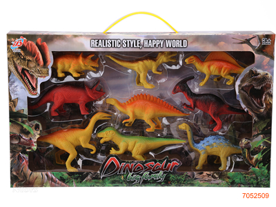 DINOSAUR SET 9PCS