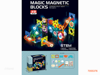 MAGNETIC BLOCK 49PCS