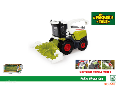 F/P FARM TRUCK W/LIGHT/SOUND/3*AG13 BATTERIES