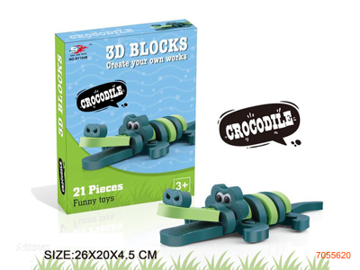 3D EVA BLOCK 21PCS