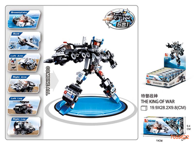 POLICE II-6 INTO 1 POLICE 6PCS/DISPLAY BOX