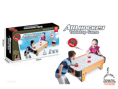 WOODEN HOCKEY TABLE GAME