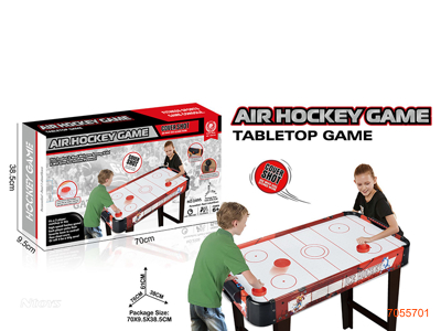 WOODEN HOCKEY TABLE GAME