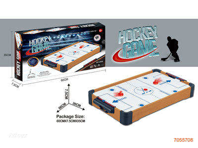 WOODEN HOCKEY TABLE GAME