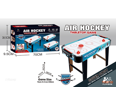 WOODEN HOCKEY TABLE GAME