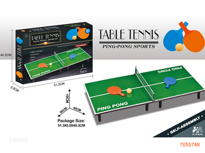 WOODEN TABLE TENNIS
