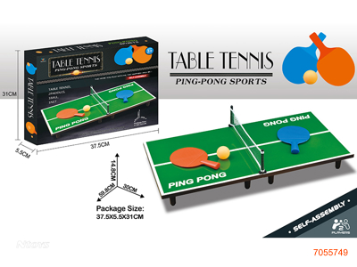 WOODEN TABLE TENNIS