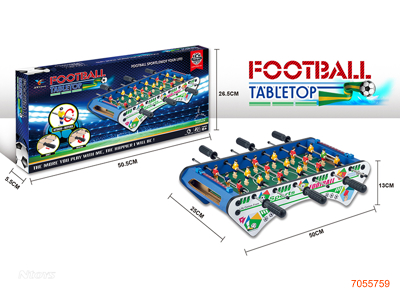 WOODEN FOOTBALL TABLE GAME