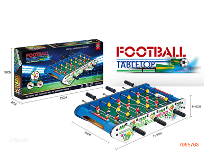 WOODEN FOOTBALL TABLE GAME