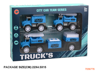 P/B POLICE CAR SET