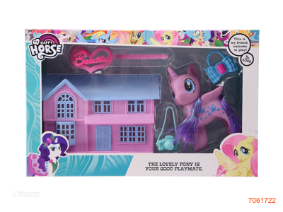 VINYL HORSE SET