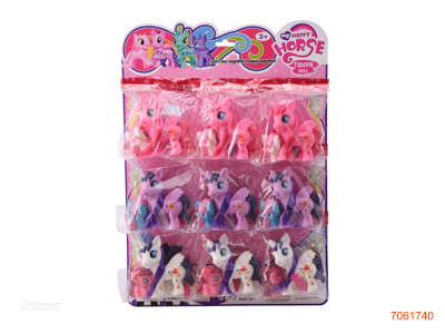 VINYL HORSE 9PCS