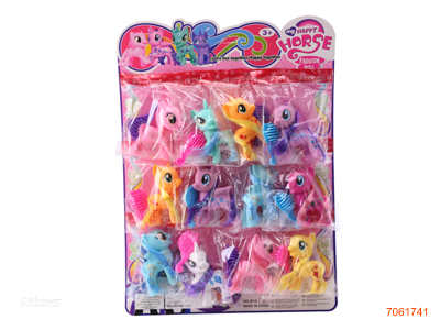 VINYL HORSE 12PCS